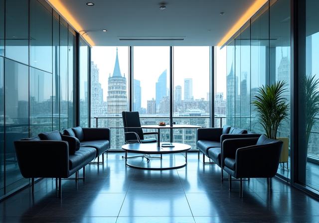 Modern workspace in London Birdcage Walk